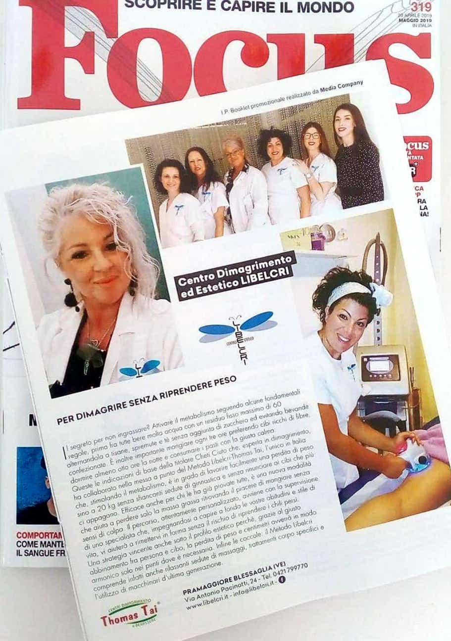 Articolo Focus aprile 2019