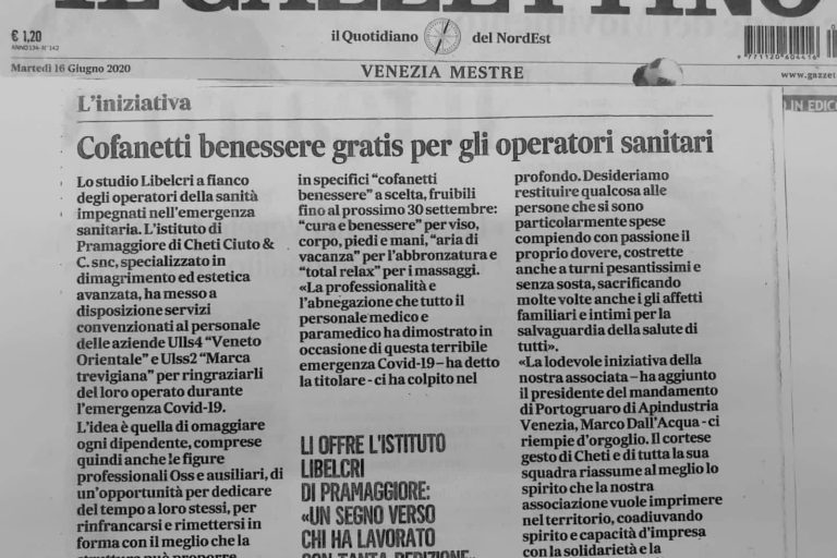 Articolo Gazzettino